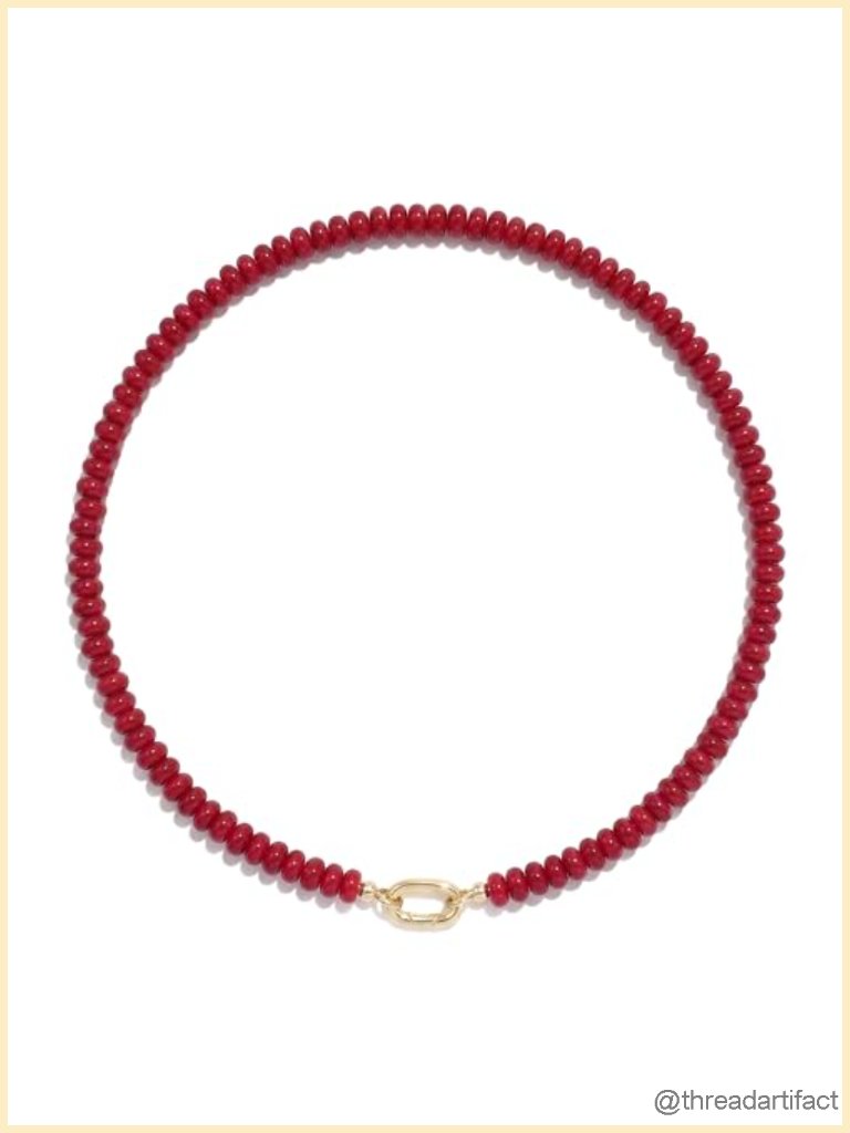 Handmade Beaded Gemstone Choker Necklace Natural Stone Boho Jewelry For Women